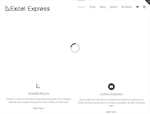 Tablet Screenshot of excelexpress.org